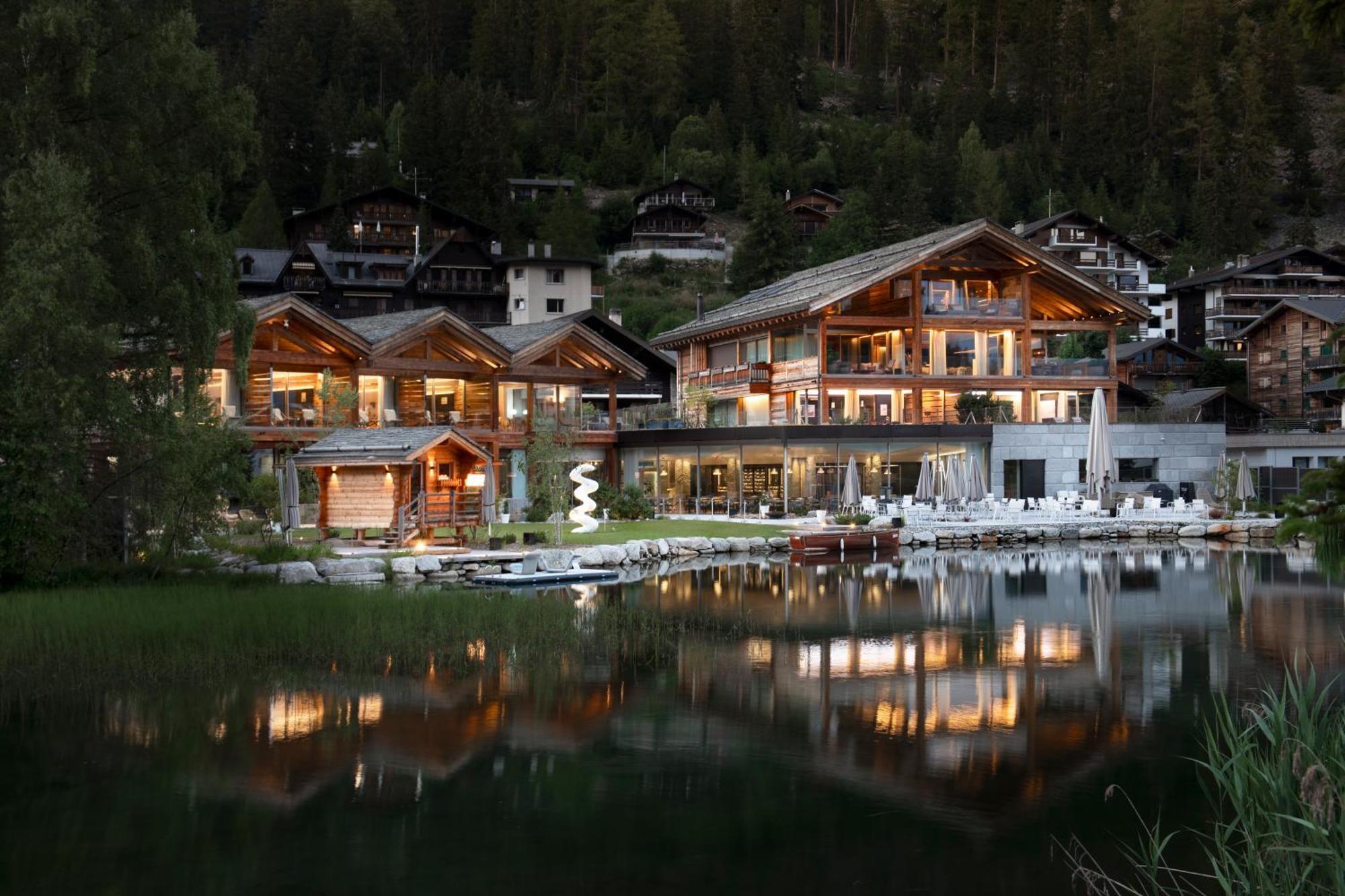 Au Club Alpin Hotel Champex-Lac Luaran gambar