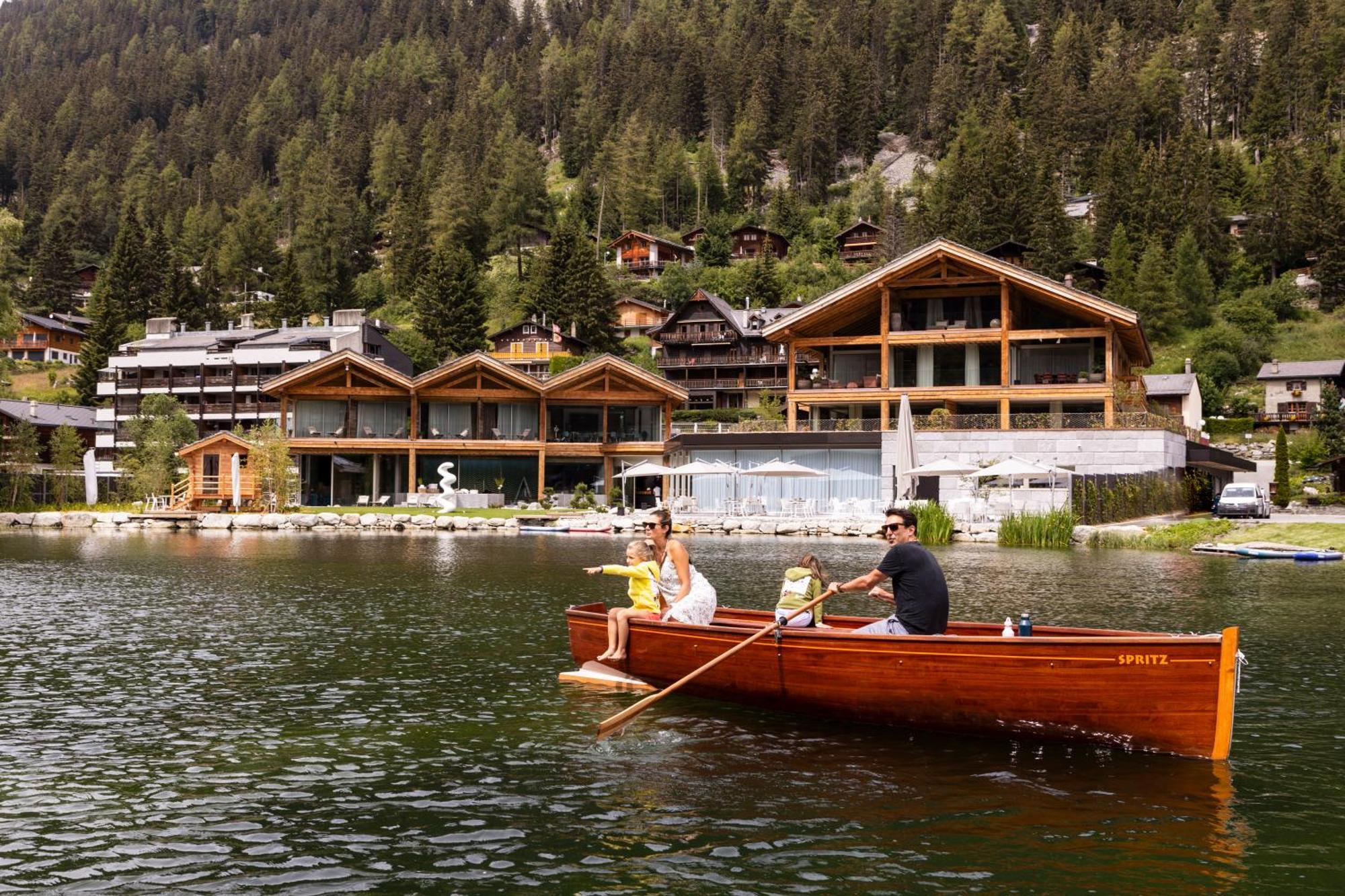 Au Club Alpin Hotel Champex-Lac Luaran gambar